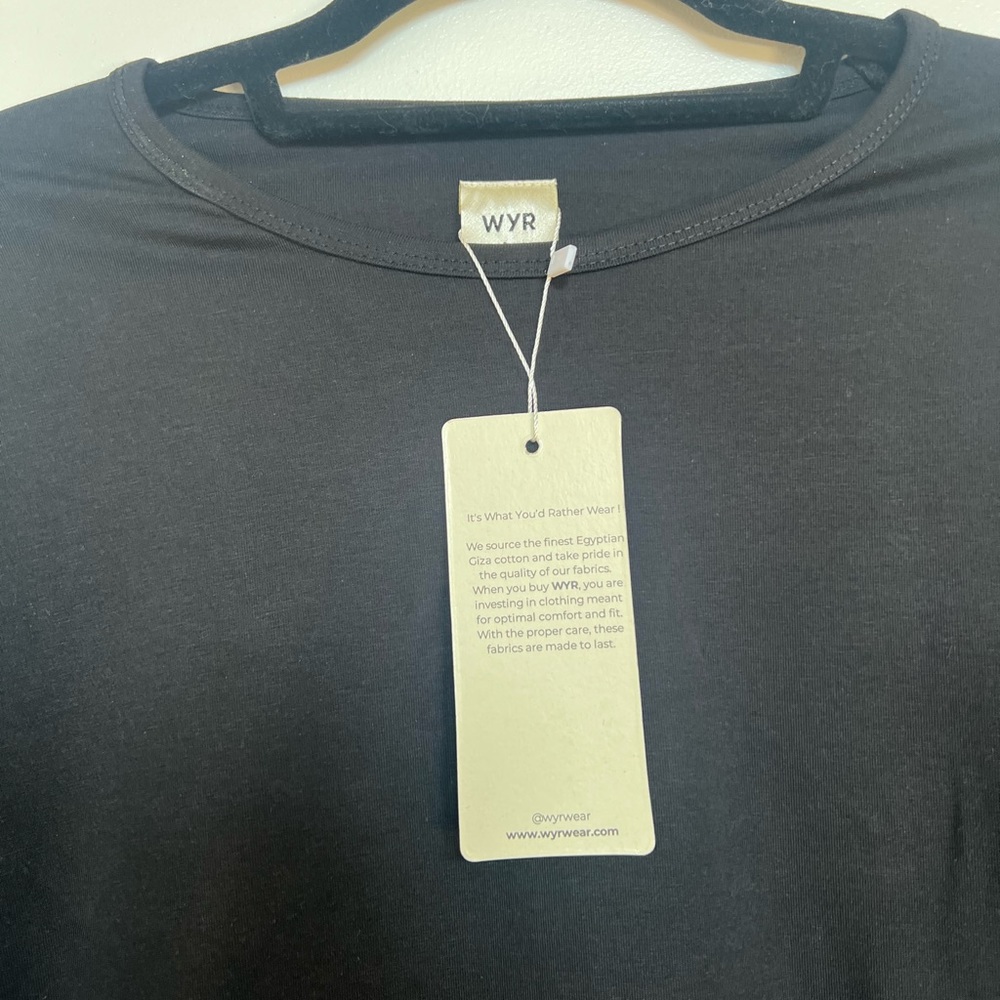 WYR Curve Crew Black NEW